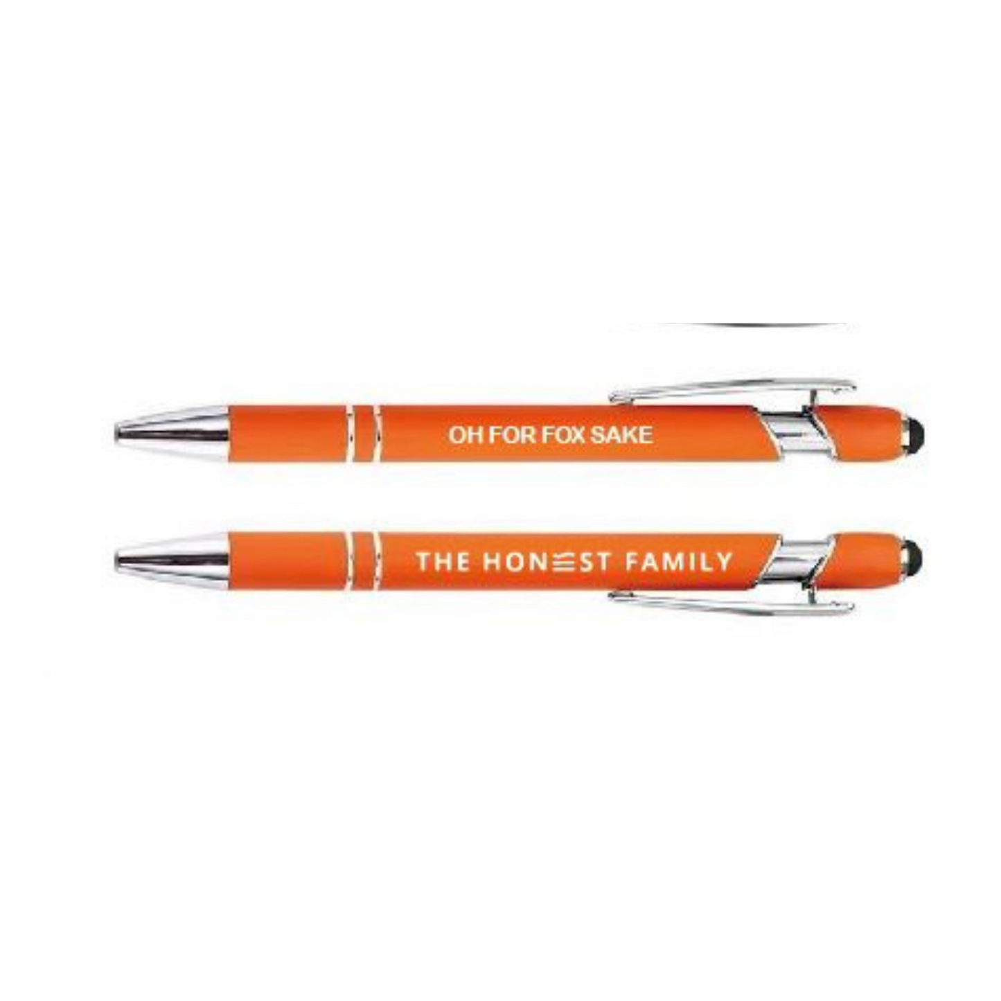 Motivational Luxury Pen with stylus - Single - Plastic- Metal - Quality - The Honest Family