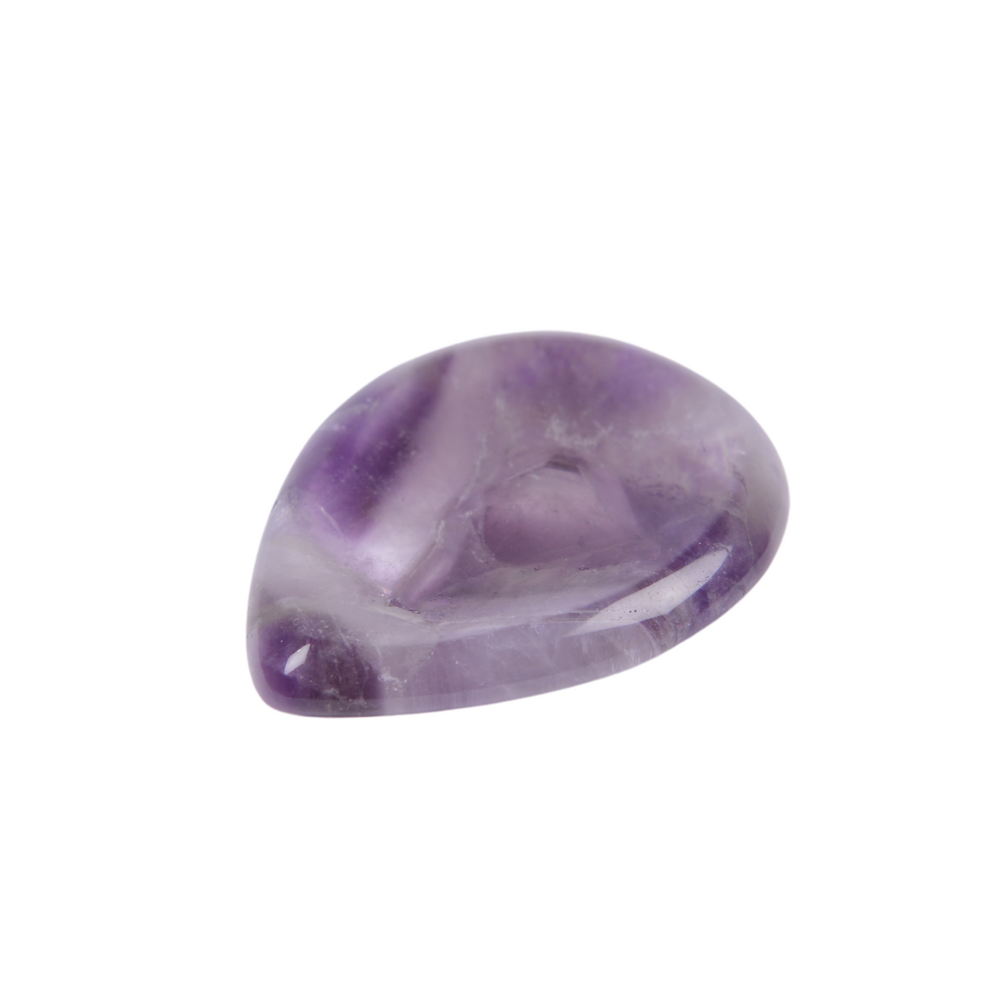 Amethyst Worry thumb stone - Crystal - Anxiety - The Honest Family