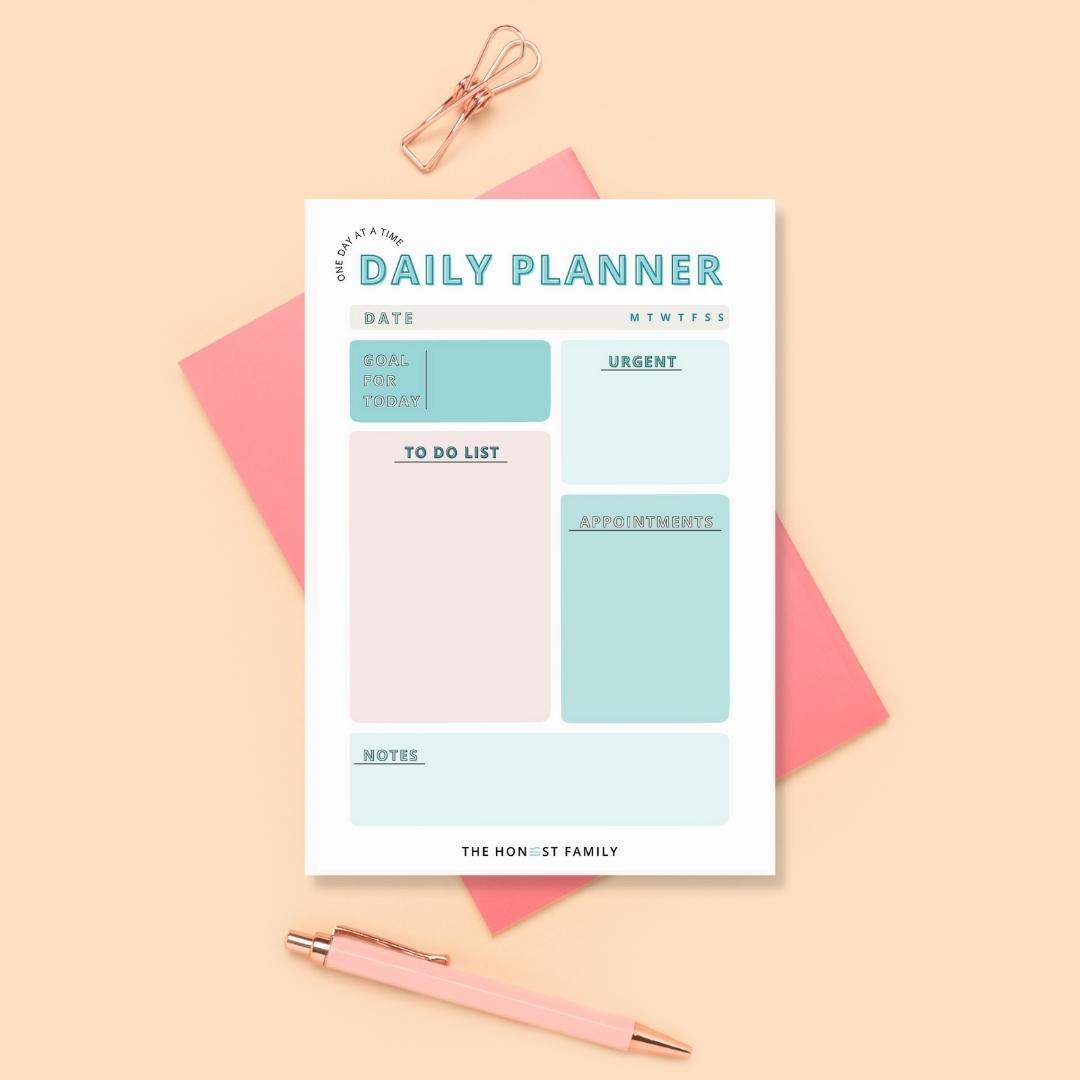 Daily planner main