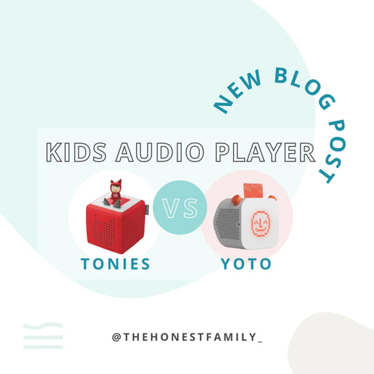 the honest family kids audio player comparison tonies vs yoto