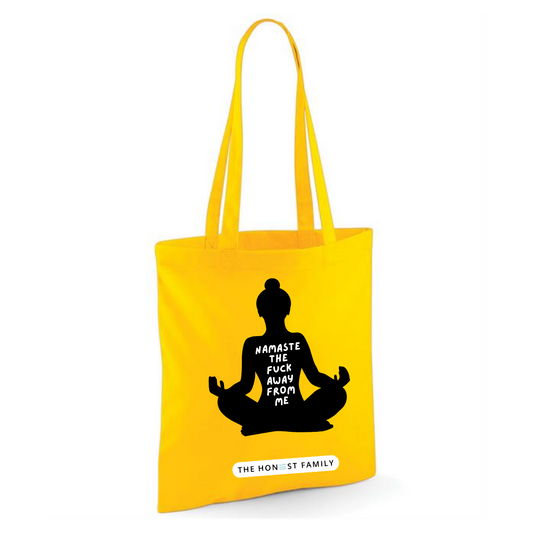 Namaste Sweary Tote Bag -The Honest Family