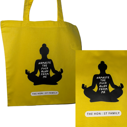 Namaste Sweary Tote Bag -The Honest Family