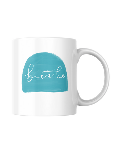 Just Breathe, so much stronger The Honest Family Mug - Glossy - Ceramic - Merchandise-   Mug