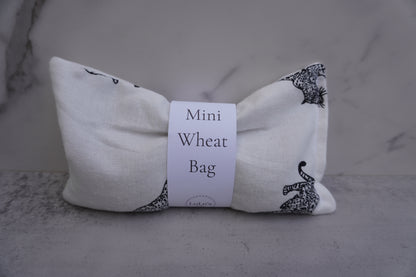 Mini Wheat Bag -  Hot / Cold Therapy - Cheetah Design - Handmade by Lulu's Gifts - The Honest Family