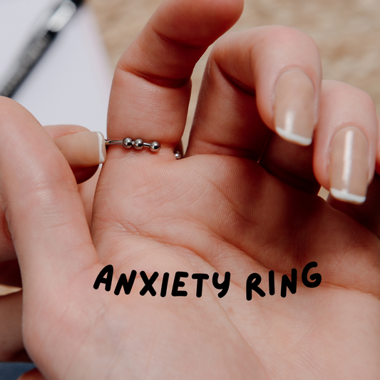Anxiety Ring - Resizable - Stainless Steel - Nail pickers - Skin Picker- Fidget - Anxiety Reducer Ring - The Honest Family