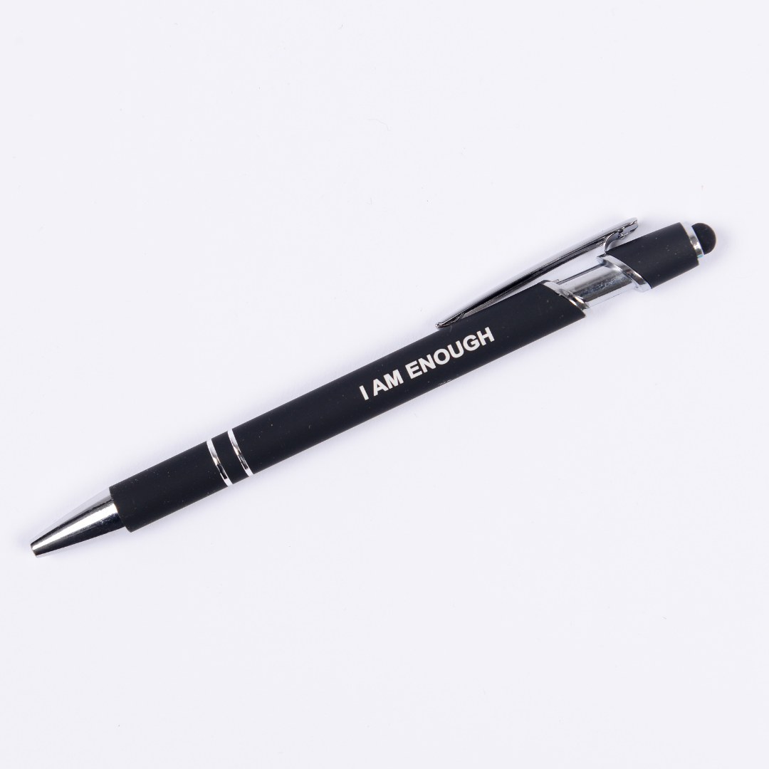 Motivational Luxury Pen with stylus - Single - Plastic-  Metal - Quality - The Honest Family