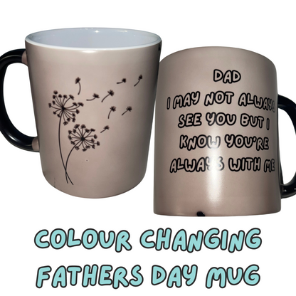 Dad Loss Colour Changing Mug Grief - Fathers Day Mugs