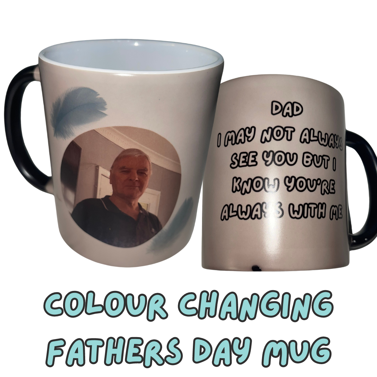 Dad Loss Colour Changing Mug Grief - Fathers Day Mugs