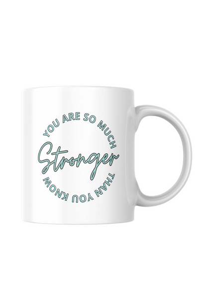 Just Breathe, so much stronger The Honest Family Mug - Glossy - Ceramic - Merchandise-   Mug