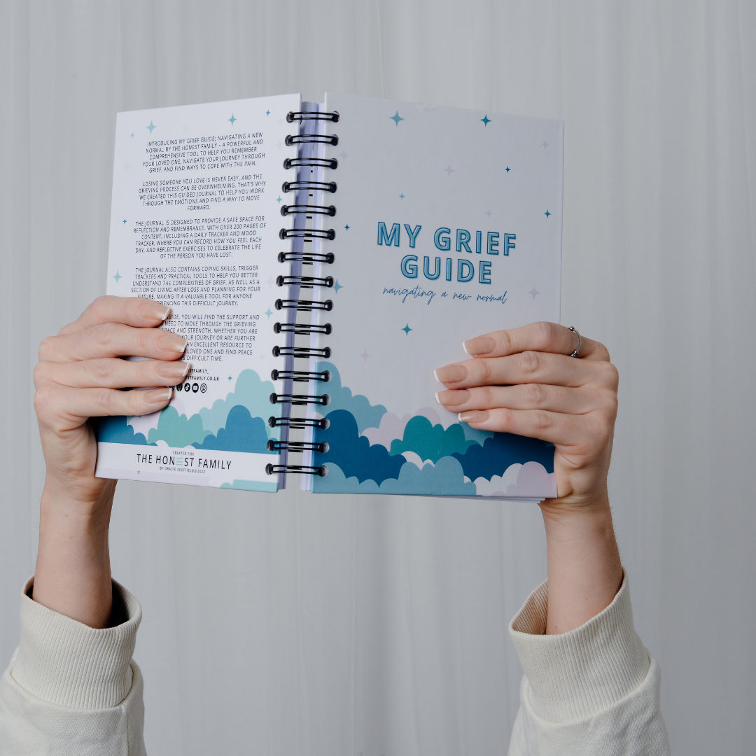 Grief Guide Journal: Navigating the New Normal After Loss by The Honest Family - A Compassionate Companion for Healing and Rediscovery