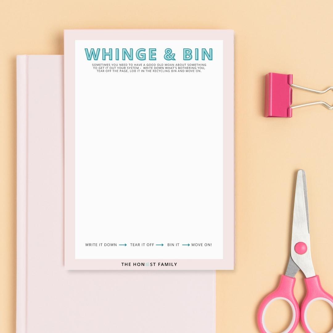 Whinge and bin