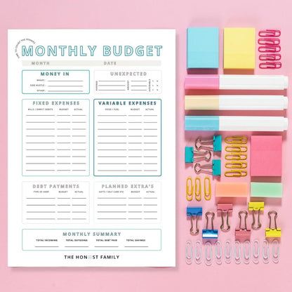 Monthly Budget Finances Tracker